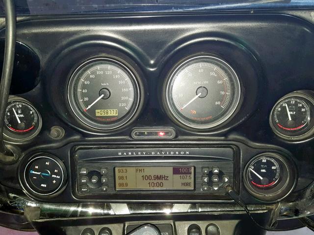 1HD1FC41X7Y615009 - 2007 HARLEY-DAVIDSON FLHTCUI BLACK photo 8