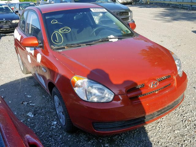 KMHCM3AC0BU190854 - 2011 HYUNDAI ACCENT GL RED photo 1