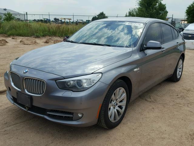 WBASP4C51AC341164 - 2010 BMW 550 XIGT SILVER photo 2