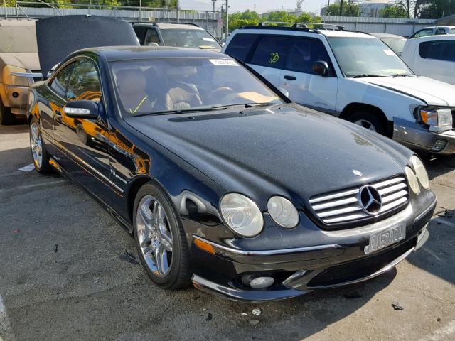 WDBPJ74J13A039037 - 2003 MERCEDES-BENZ CL 55 AMG BLACK photo 1