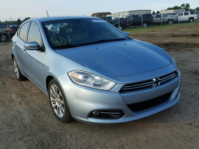 1C3CDFCA6DD179298 - 2013 DODGE DART LIMIT BLUE photo 1