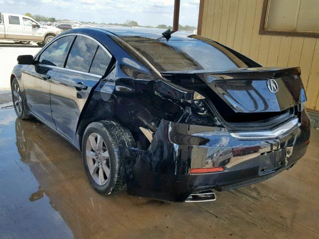 19UUA8F51DA005452 - 2013 ACURA TL TECH BLACK photo 3