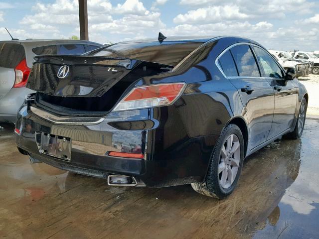 19UUA8F51DA005452 - 2013 ACURA TL TECH BLACK photo 4