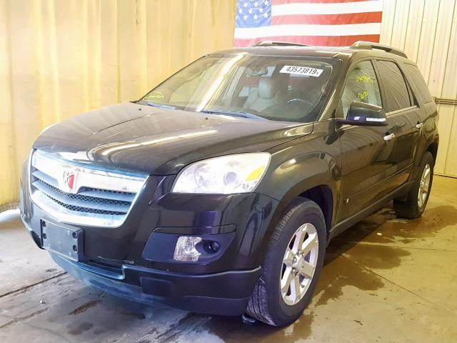 5GZEV23768J222574 - 2008 SATURN OUTLOOK XR შავი ფოტო 2