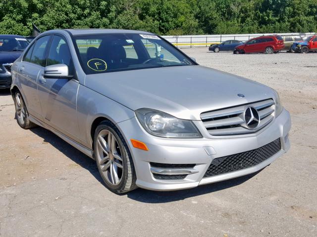 WDDGF4HB7DR285569 - 2013 MERCEDES-BENZ C 250 SILVER photo 1