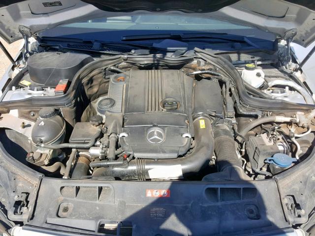 WDDGF4HB7DR285569 - 2013 MERCEDES-BENZ C 250 SILVER photo 7