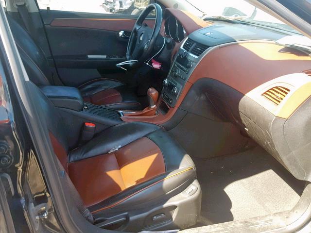 1G1ZK57B29F165573 - 2009 CHEVROLET MALIBU LTZ შავი ფოტო 5