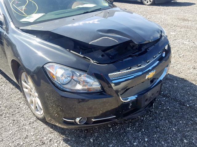 1G1ZK57B29F165573 - 2009 CHEVROLET MALIBU LTZ შავი ფოტო 9