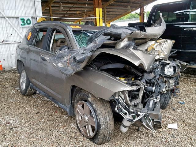 1J8FT47W77D116407 - 2007 JEEP COMPASS SILVER photo 1