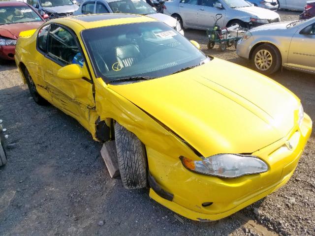 2G1WX12K139450110 - 2003 CHEVROLET MONTE CARL 黄色 照片 1