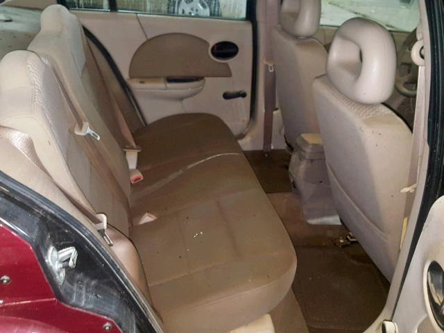 1G8AJ55F36Z108719 - 2006 SATURN ION LEVEL BURGUNDY photo 6