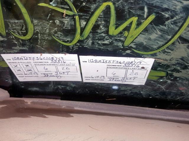 1G8AJ55F36Z108719 - 2006 SATURN ION LEVEL BURGUNDY photo 9