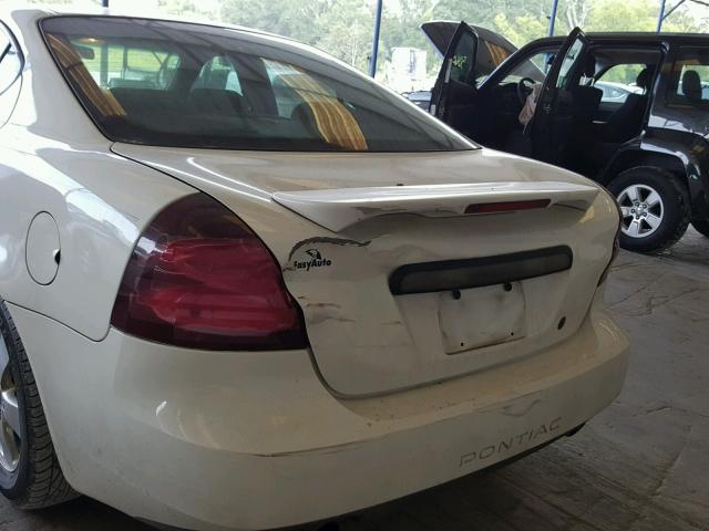 2G2WP522X41318224 - 2004 PONTIAC GRAND PRIX 白色 照片 9