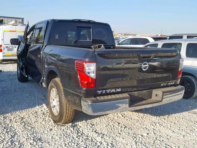 1N6AA1EJ4KN515191 - 2019 NISSAN TITAN S BLACK photo 3