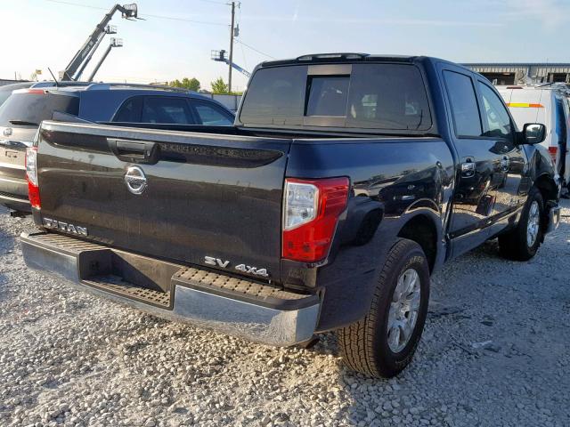 1N6AA1EJ4KN515191 - 2019 NISSAN TITAN S BLACK photo 4