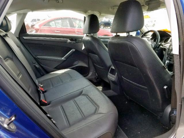 1VWDT7A37HC010915 - 2017 VOLKSWAGEN PASSAT R-L 蓝色 照片 6