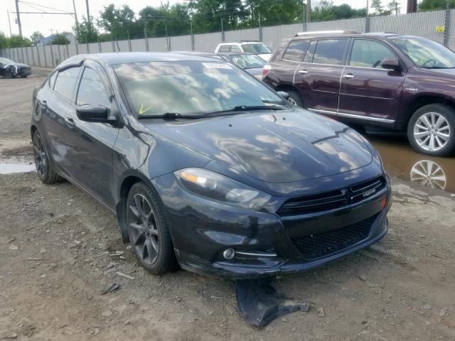 1C3CDFBB6ED903633 - 2014 DODGE DART SXT BLACK photo 1