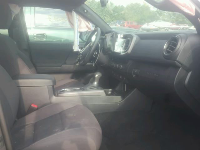 3TMDZ5BNXHM029334 - 2017 TOYOTA TACOMA DOU GRAY photo 5