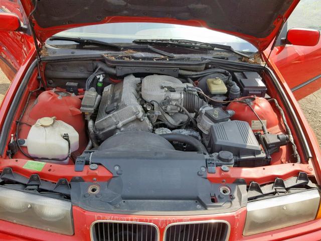 4USCC7326SLA00691 - 1995 BMW 318 I RED photo 7