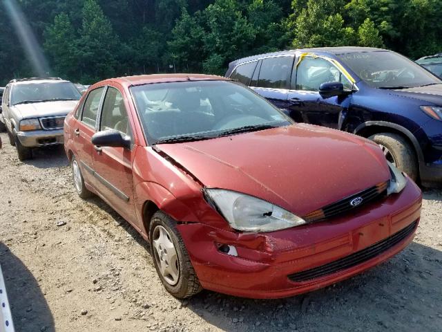 1FAFP33P1YW200187 - 2000 FORD FOCUS LX RED photo 1