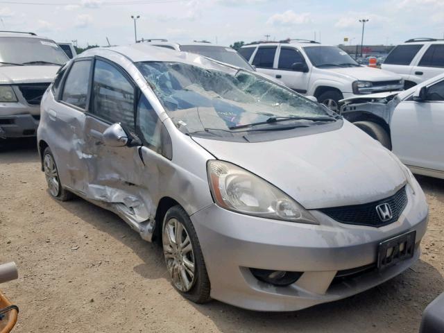 JHMGE8H50BC015743 - 2011 HONDA FIT SPORT SILVER photo 1