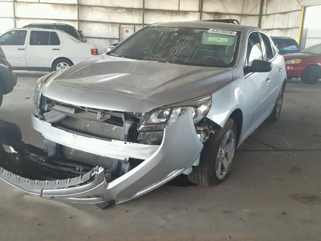 1G11B5SL8FF314240 - 2015 CHEVROLET MALIBU LS SILVER photo 2