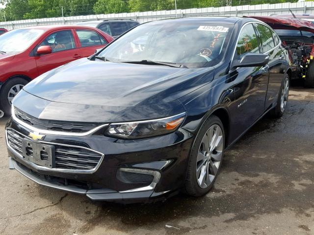 1G1ZH5SX2GF194652 - 2016 CHEVROLET MALIBU PRE BLACK photo 2