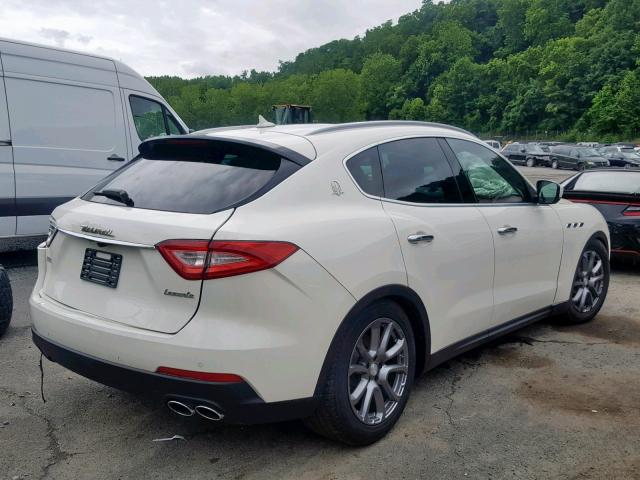 ZN661YUA9JX294207 - 2018 MASERATI LEVANTE S WHITE photo 4