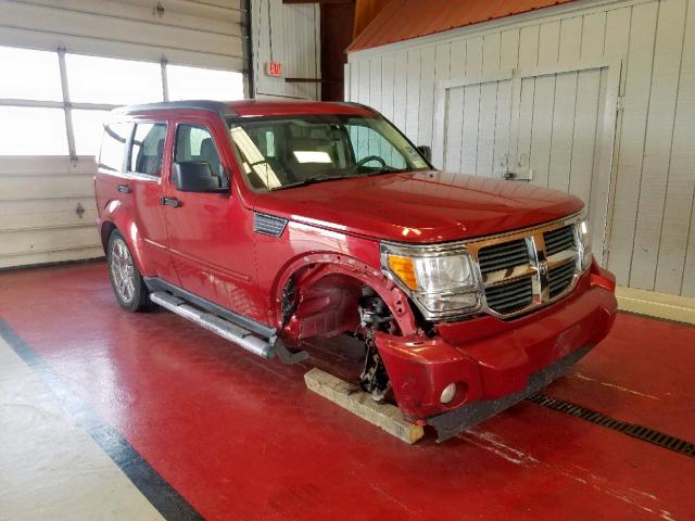 1D8GU58K98W129824 - 2008 DODGE NITRO SLT RED photo 1