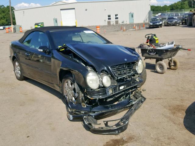 WDBLK65G31T057002 - 2001 MERCEDES-BENZ CLK 320 BLACK photo 1