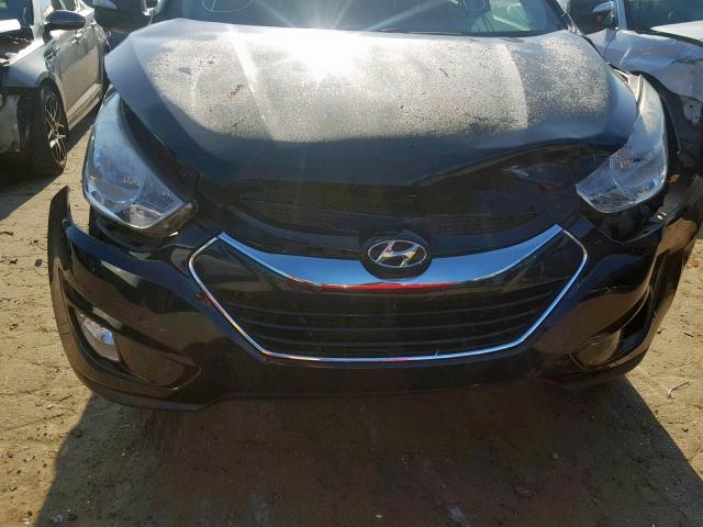 KM8JU3AC2CU506666 - 2012 HYUNDAI TUCSON GLS BLACK photo 9