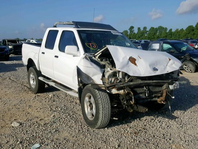 1N6ED27T41C351786 - 2001 NISSAN FRONTIER C WHITE photo 1