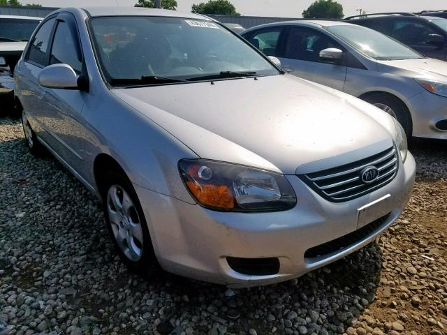 KNAFE221595661923 - 2009 KIA SPECTRA EX SILVER photo 1