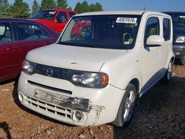 JN8AZ28R99T100929 - 2009 NISSAN CUBE BASE WHITE photo 2