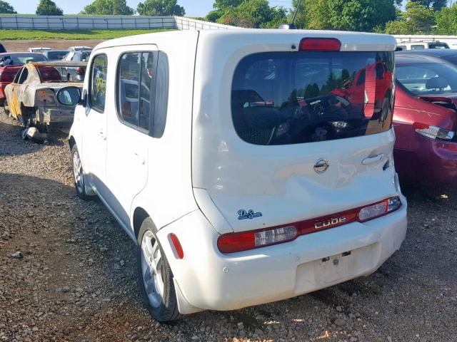 JN8AZ28R99T100929 - 2009 NISSAN CUBE BASE WHITE photo 3