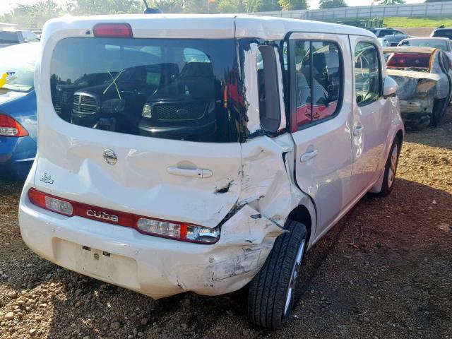 JN8AZ28R99T100929 - 2009 NISSAN CUBE BASE WHITE photo 4