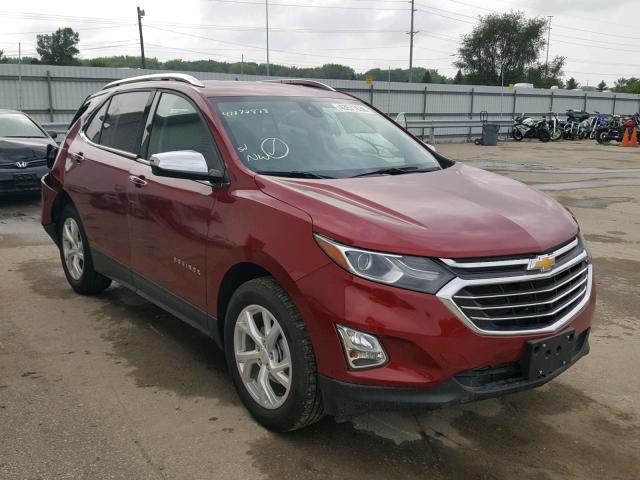 2GNAXMEV0J6101115 - 2018 CHEVROLET EQUINOX PR RED photo 1