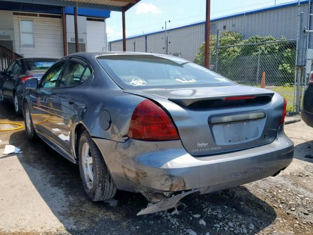 2G2WS522841251301 - 2004 PONTIAC GRAND PRIX BLUE photo 3