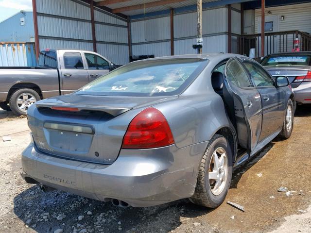 2G2WS522841251301 - 2004 PONTIAC GRAND PRIX BLUE photo 4