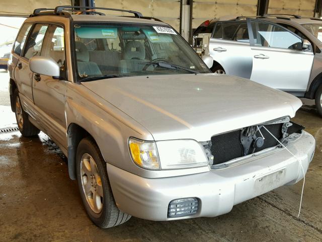 JF1SF65661H713906 - 2001 SUBARU FORESTER S SILVER photo 1