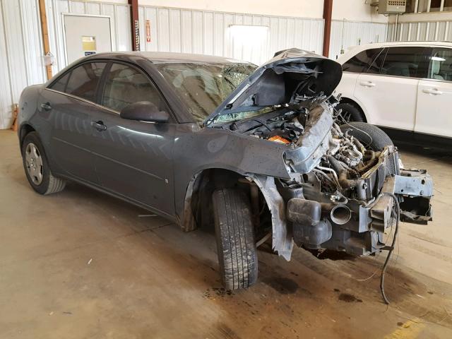 1G2ZF55B864276039 - 2006 PONTIAC G6 SE GRAY photo 1