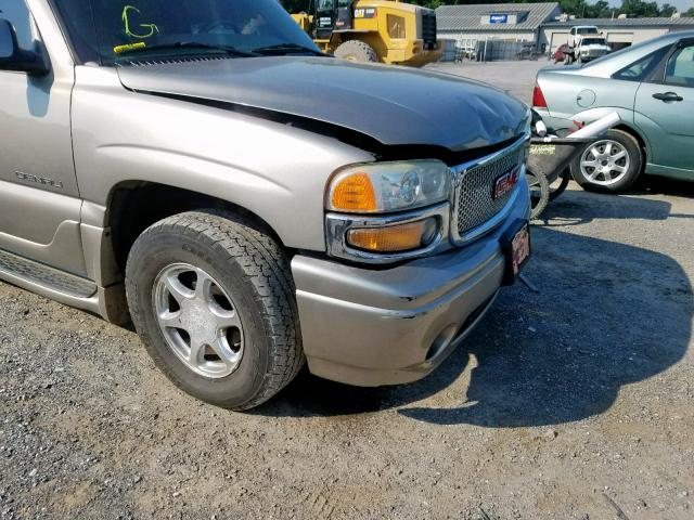 1GKEK63U73J237301 - 2003 GMC YUKON DENA TAN photo 10