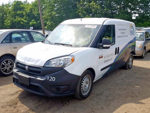 ZFBERFAB9H6D28854 - 2017 RAM PROMASTER WHITE photo 2