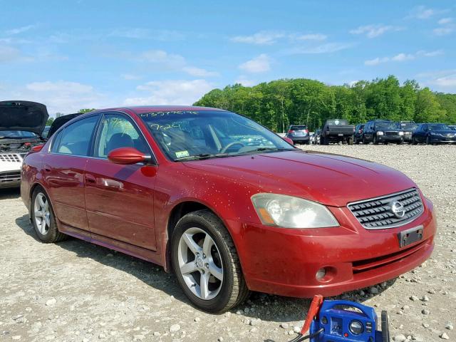 1N4BL11D95C324759 - 2005 NISSAN ALTIMA SE RED photo 1