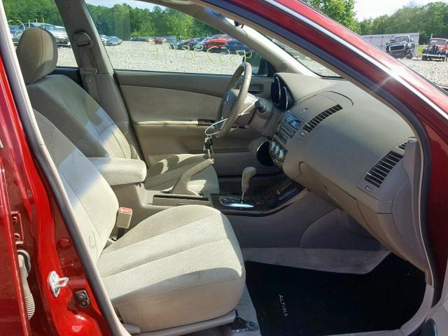 1N4BL11D95C324759 - 2005 NISSAN ALTIMA SE RED photo 5