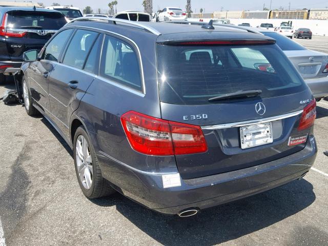 WDDHH8HB8BA301327 - 2011 MERCEDES-BENZ E 350 4MAT GRAY photo 3