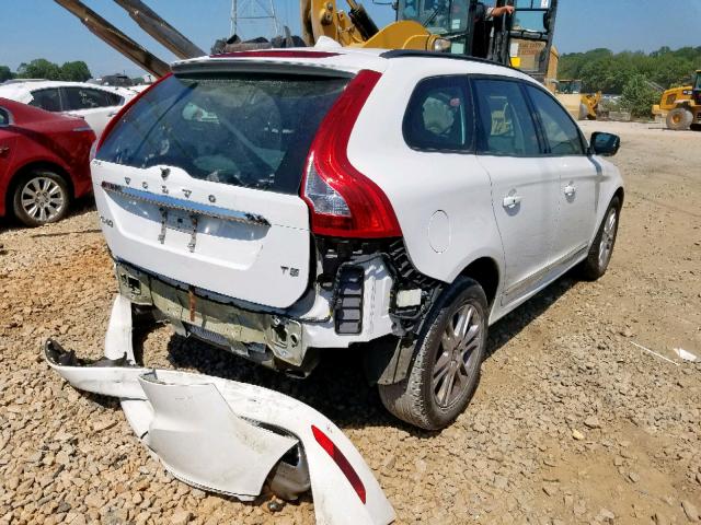 YV440MDJ8G2814601 - 2016 VOLVO XC60 T5 WHITE photo 4