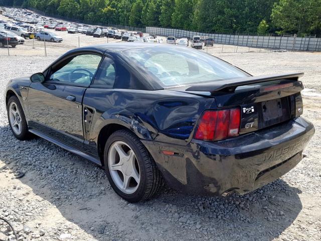 1FAFP42X33F363679 - 2003 FORD MUSTANG GT BLACK photo 3