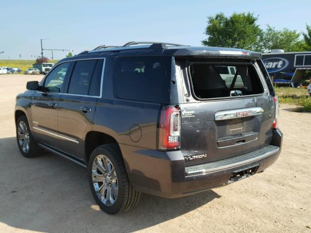 1GKS2CKJ6FR699444 - 2015 GMC YUKON DENA BLACK photo 3