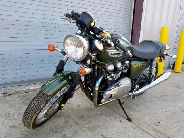 SMT920K14ET619358 - 2014 TRIUMPH MOTORCYCLE THRUXTON GREEN photo 2